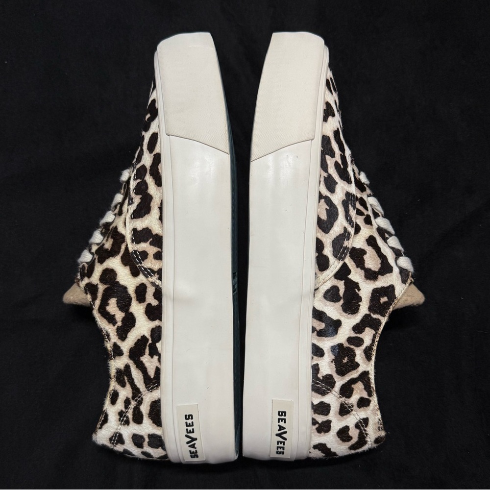 SeaVees Cowhide Leopard Print Sneakers - Picture 7 of 15